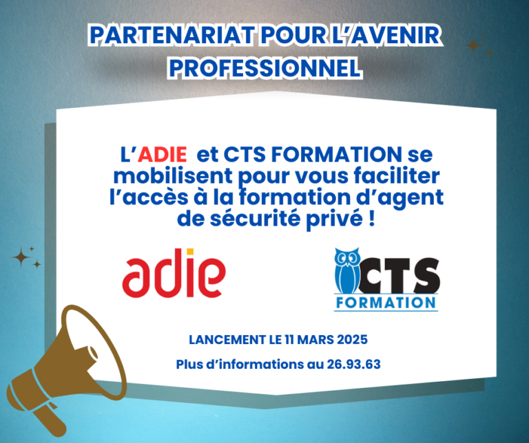 Lire la suite à propos de l’article Partenariat stratégique entre l’ADIE et CTS FORMATION